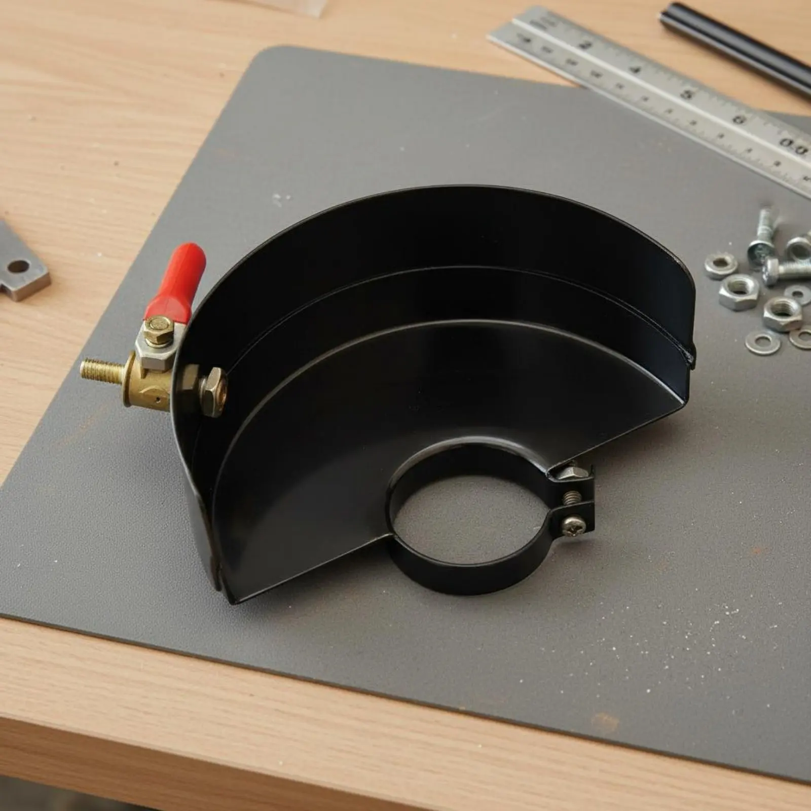 

Angle Grinder Slotting Guard Dustproof Widened Cutting Guard Wall Chaser Hood Multi-Blade Protection for Plumbers, Renovation