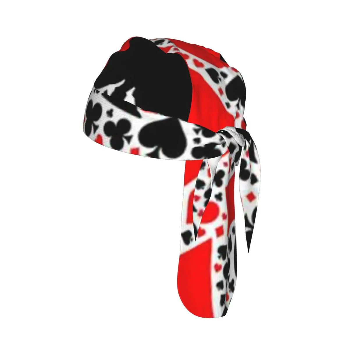 

Дышащая велосипедная шапка с мозаичным принтом в виде игральных карт, быстросохнущая велосипедная кепка-шарф