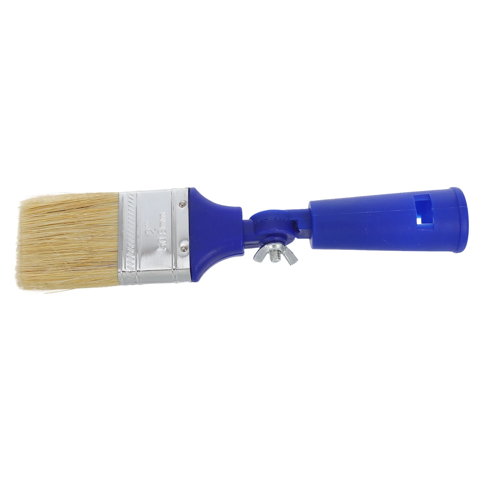 فرش طلاء قابلة للتعديل، تفاصيل دقيقة، أداة تنظيف من الطوب السلكي بزاوية زرقاء، صبغ متعدد الاستخدامات، متوافقة مع ألوان مائية سهلة التنظيف