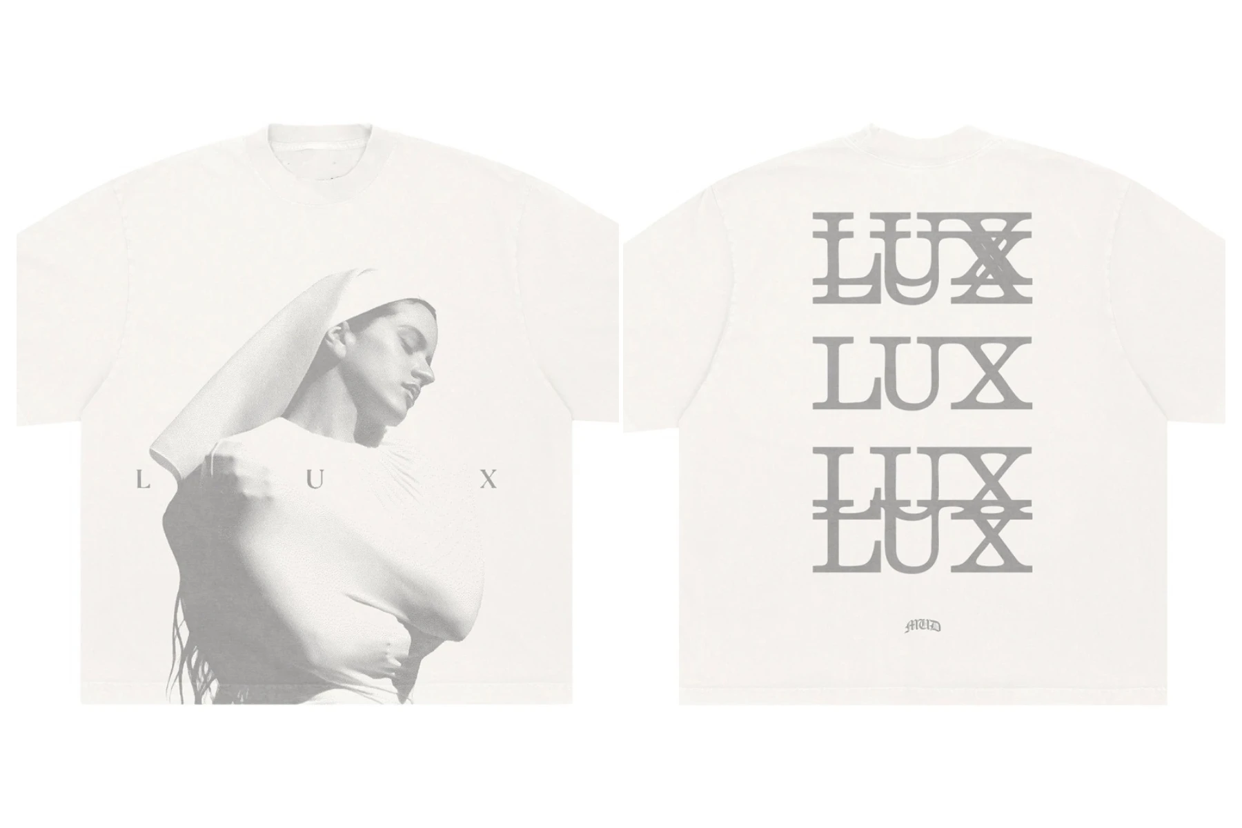 Y2k chanteur Lux Rosalia T-shirt imprimé hauts mode haut rétro tendance sport vêtements de rue décontracté ample T-shirt col rond haut unisexe