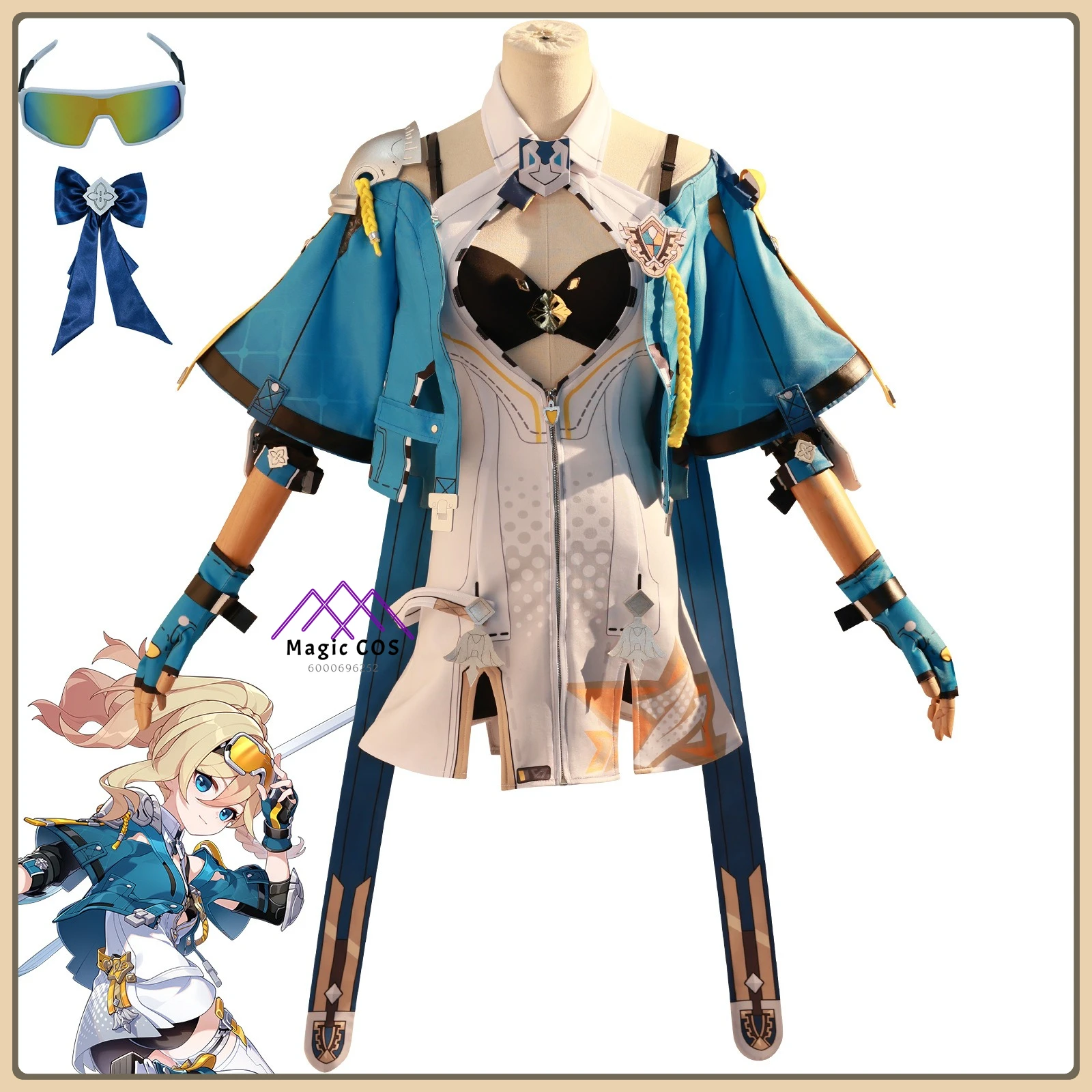 

Honkai Impact 3rd Orchid Dale Cosplay Costume Halloween Heroic Suit High Quality Anime Clothes for Women Halloween Party Suit