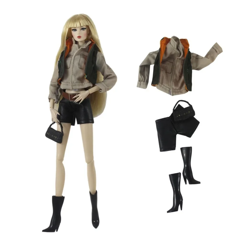 Fashion Outfit Set Clothing for 30cm BJD Barbie Blyth 1/6 MH CD FR SD Kurhn Doll Clothes Figure Costume Toy Accessories