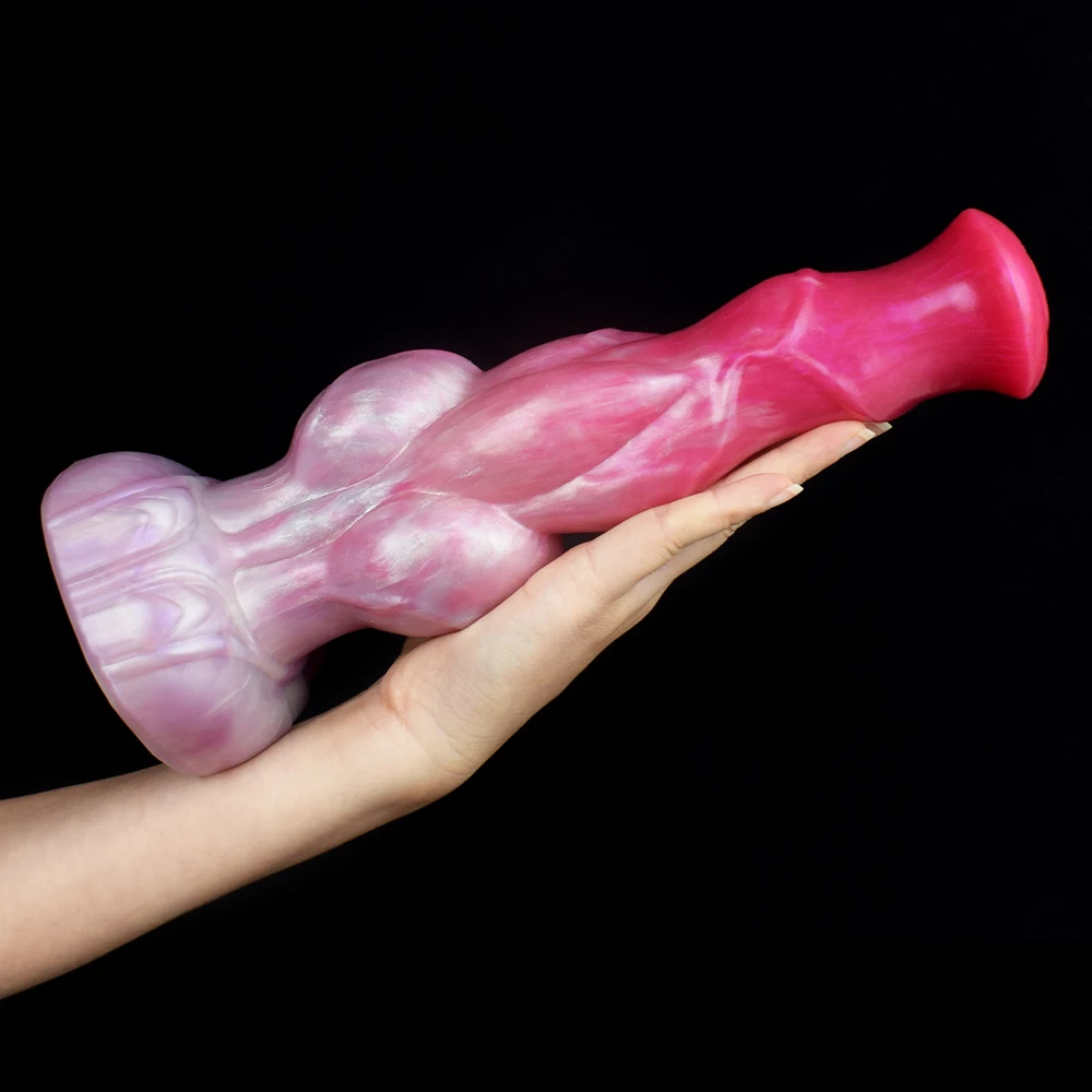 Nyota Realistische Wolf Dildo Lange Dieren Penis Seksspeeltje Voor Vrouwen Mannen Siliconen Anale Butt Plug Big Dildo 'S Masturbator Volwassen Benodigdheden