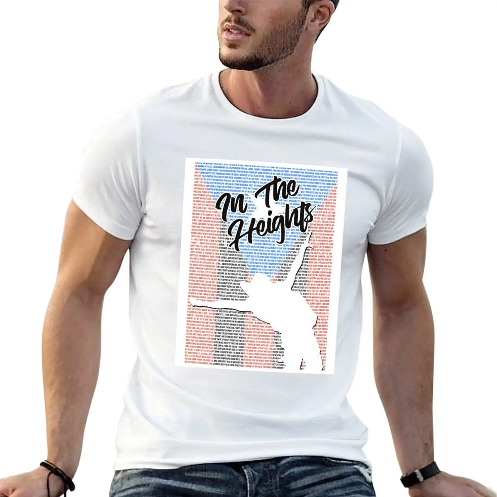 Lights Up - In The Heights T-Shirt new edition summer tops slim fit t shirts for men