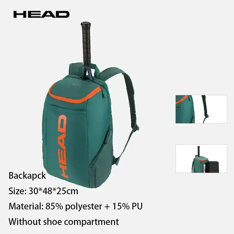 Mochila de tênis Head Radical Pro Series, 9R Carrybag, 6 pacotes