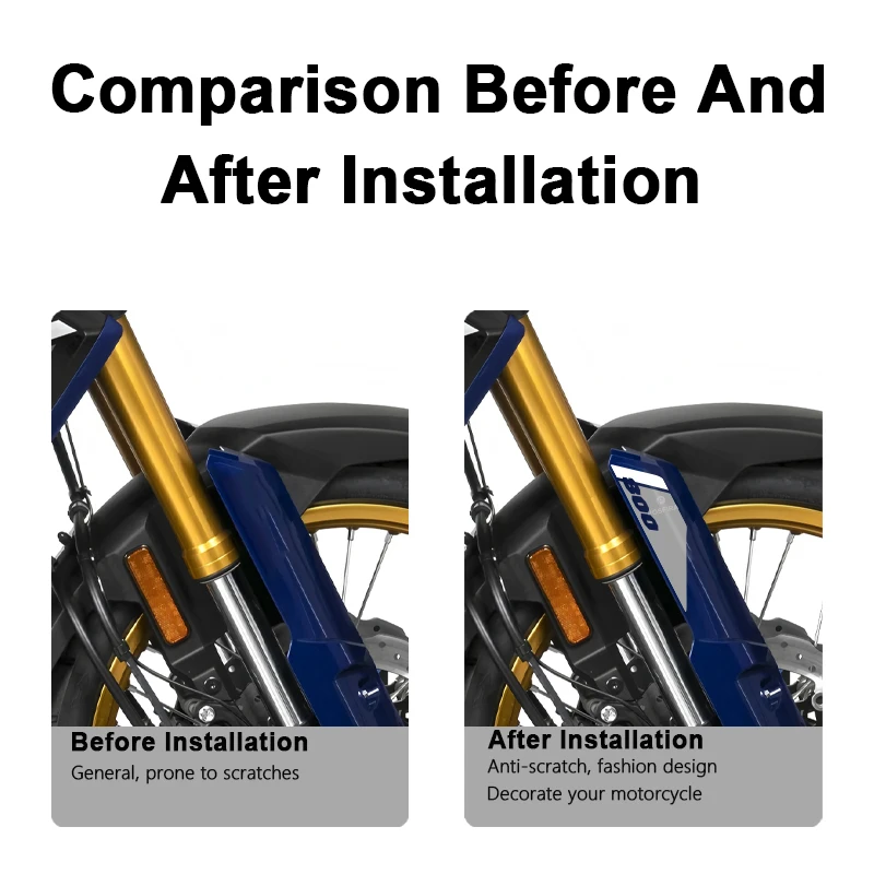 POSFIRA Motorcycle Front Fender Sticker Vinyl Decals for Suzuki V Strom 800 DE VStrom V-Strom 800DE 2023-2026 2025 Accessories