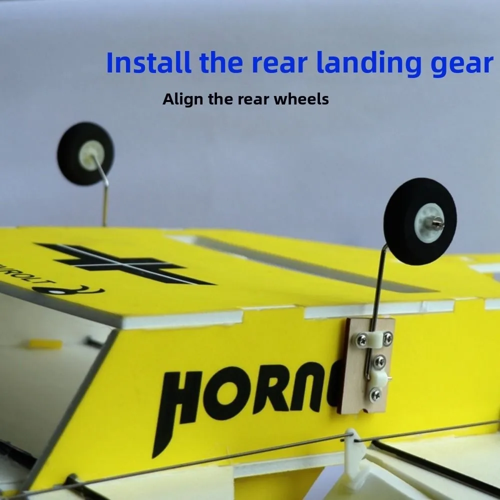 1Set Plastic&Metal KT Board Aircraft 25-30mm SU27 Remote Control Airplane Front Wheel Steering For Fixed-wing Aircraft Model