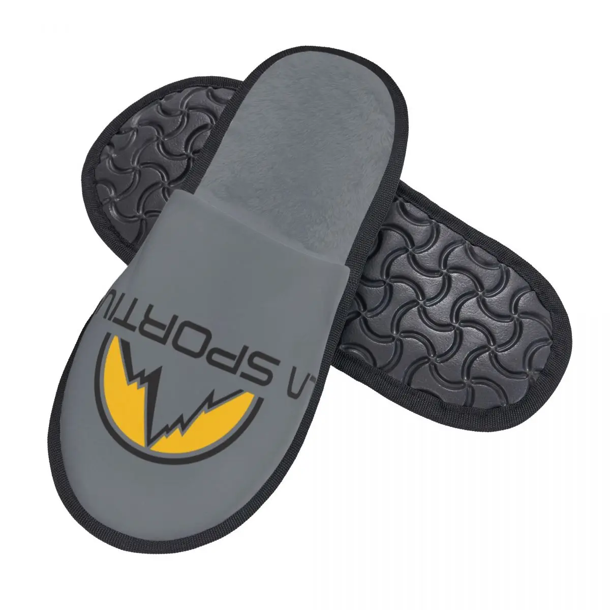 La Sportiva Logo Comfy Scuff With Memory Foam Slippers Women Bedroom House Shoes