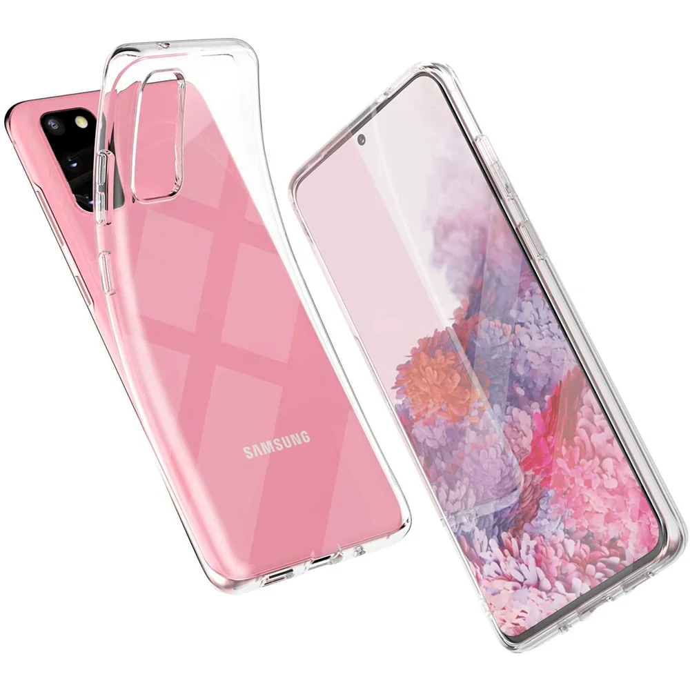 Fundas Clear Phone Fundas For Samsung Galaxy S20 Fe Plus Ultra S20+ Soft Phone Case Cover For Samsung S20fe S 20 Transparent