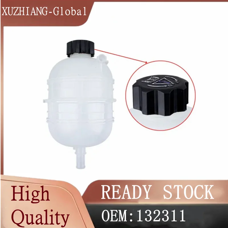 Nuevo Tanque de radiador, tanque de expansión de refrigerante, depósito anticongelante 132311 1306J5 1306E4 para Peugeot 206 207 206CC Citroen C2