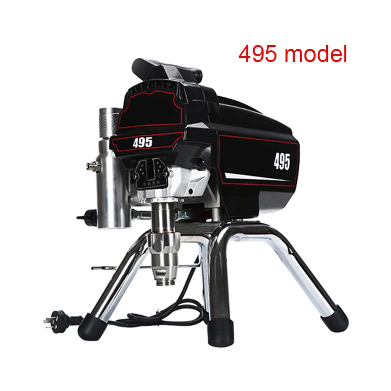 

220V Profesional Electric Airless Paint Sprayer 3500w 4L/min Painting Machine 395/495 With Brushless Motor Factory Selling