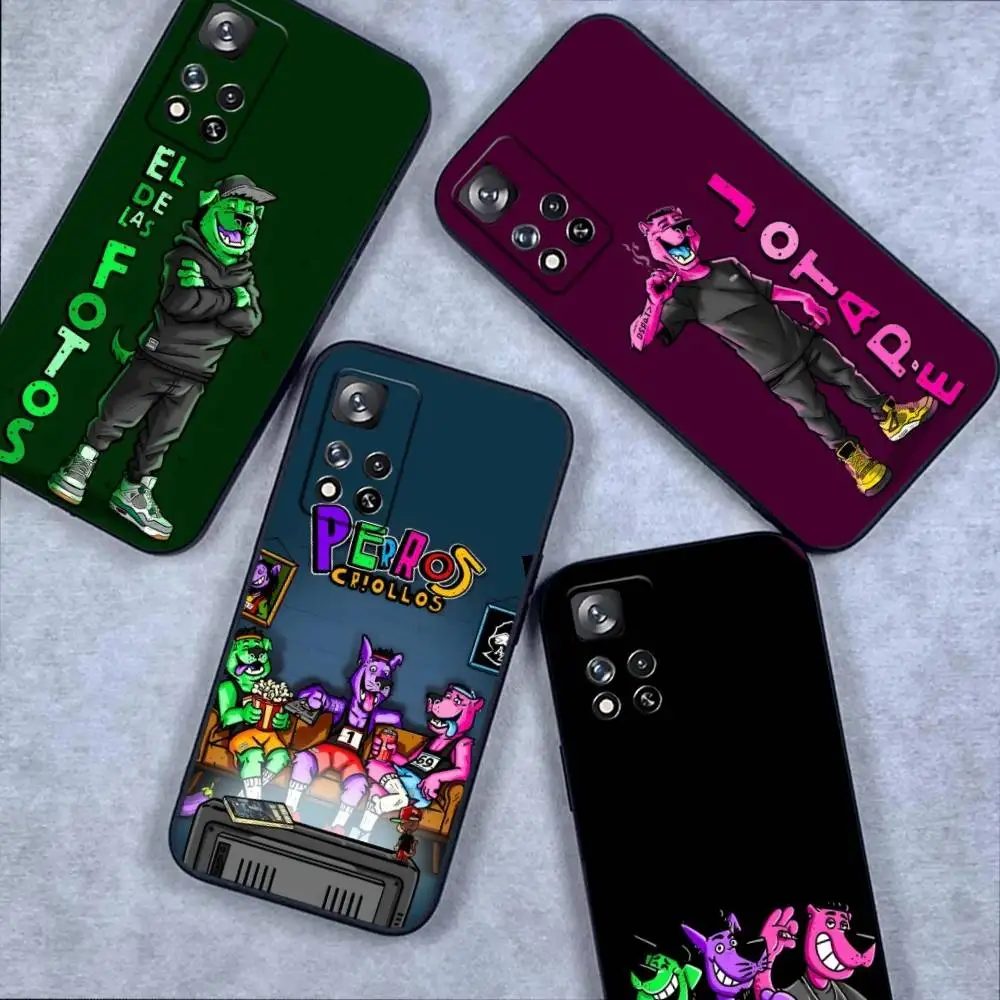 

Perros Criollos Phone Case For Samsung S 25,24,23,22,30,21,10,9,Ultra,Plus,Lite,FE,4,5G Black Soft Case