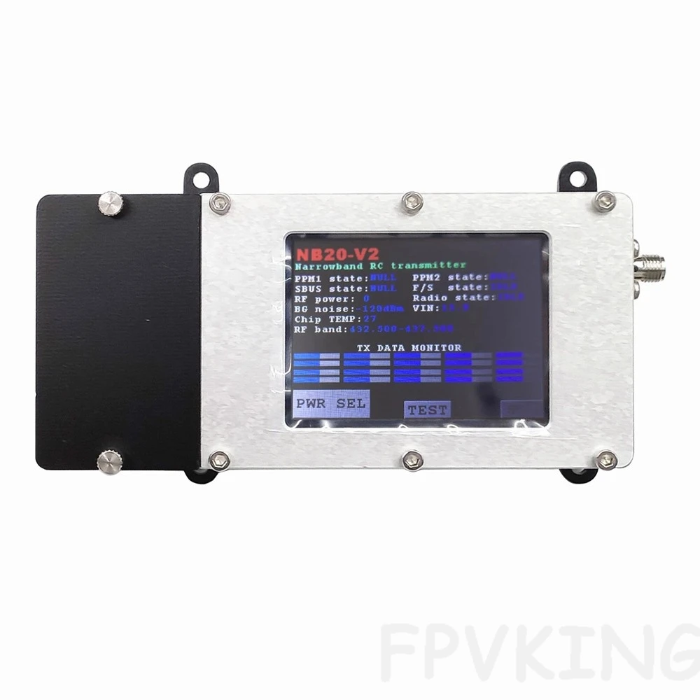RMILEC T4047NB20 NB20 v2 20CH 5W 433Mhz UHF Long Range System w/Receiver for JR/Futaba Radios