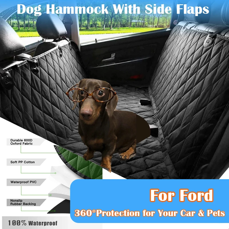 

Dog Car Seat Cover Waterproof Pet Travel Hammock For Ford Explorer 5 2011-2013 2014 2016 2017 2018 2020 2021 2022 2023 2024 2025