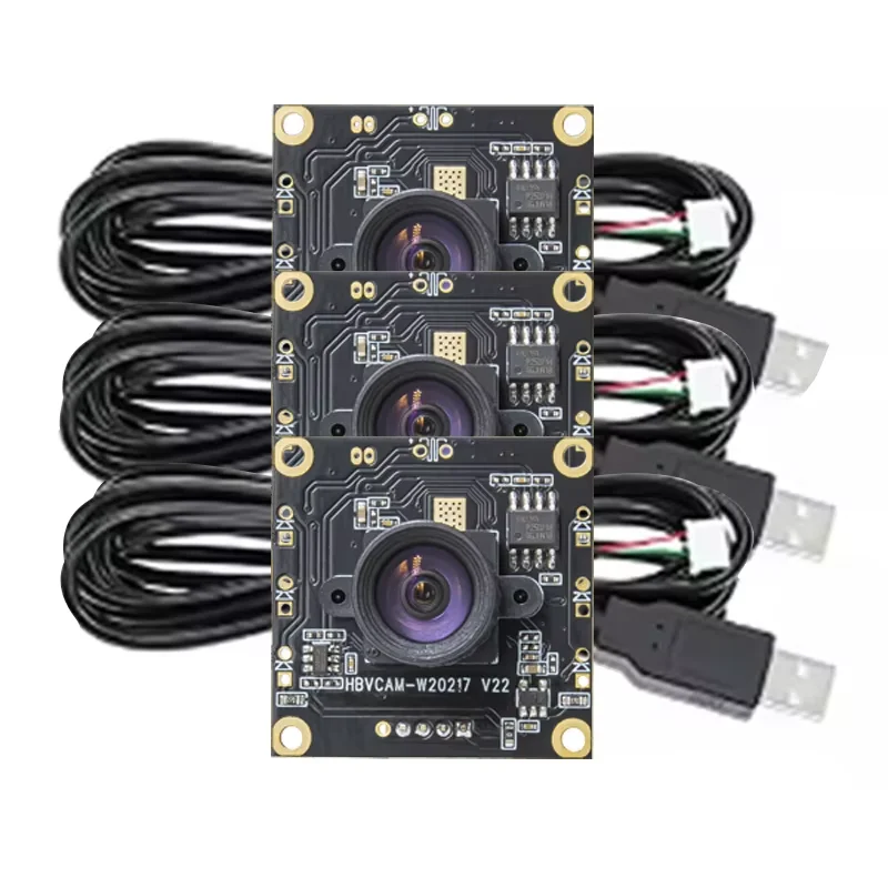 1MP USB Camera Module for Autodart OV9732 100 degree  32*32MM view 2