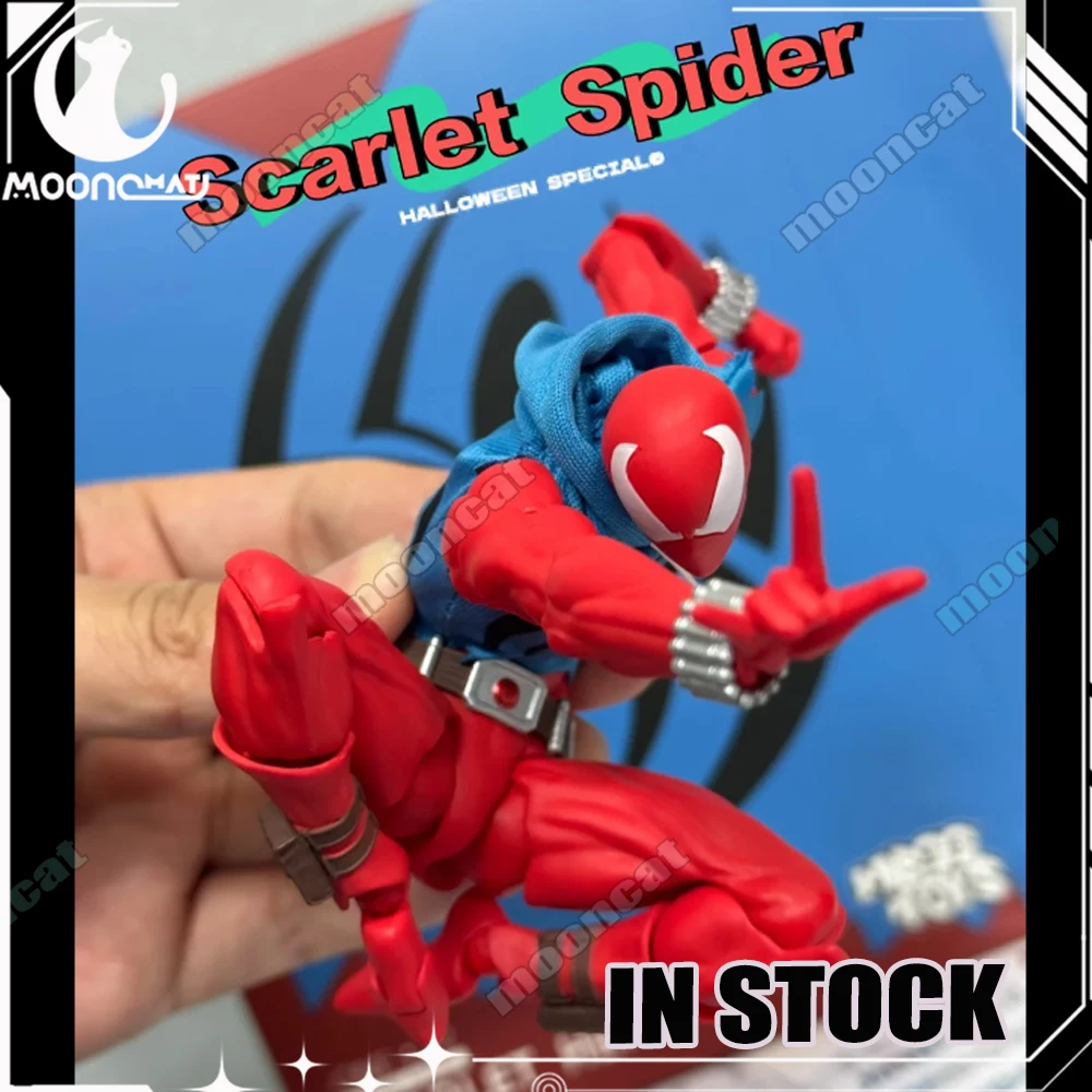 

В наличии: Фигурка Человек-паук Скарлет (Scarlet Spider-Man) от Mess Toys, аниме-фигурка, статуэтка, модель, подарки для фанатов