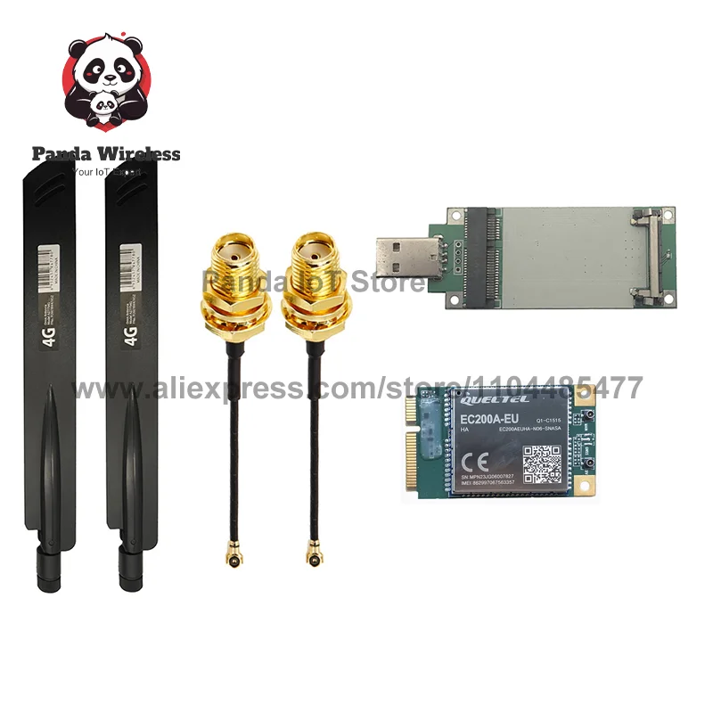 

EC200A-EU LTE Cat4 4G модуль Quectel беспроводная маршрутизация мониторинг безопасности 4G WIFI двойной сетчатый порт высокоскоростное подключение для M2M