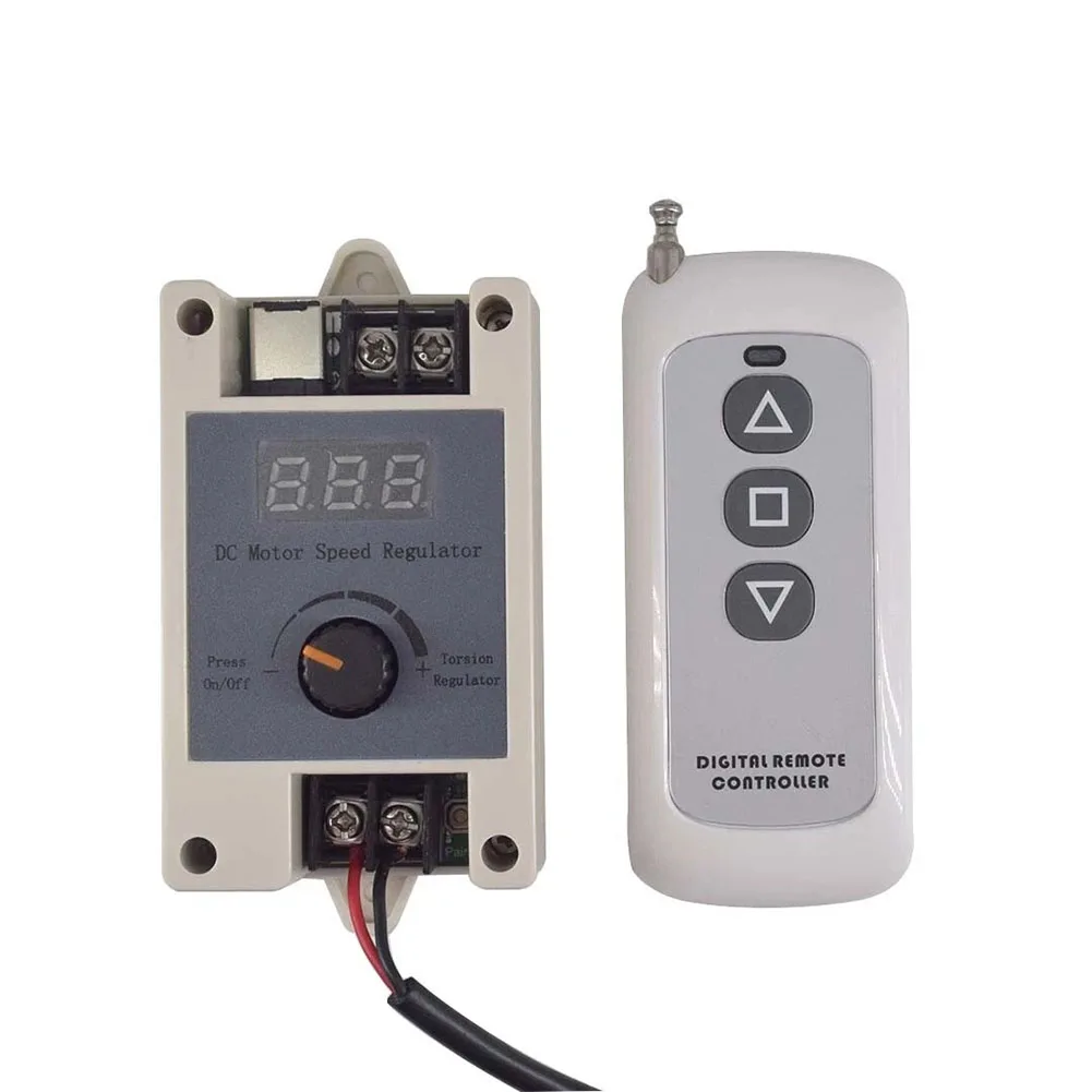 DC 12V 24V For PWM Motor Controller With Wireless Remote And LED Display For Linear Actuator DIY Machinery Automation Tool