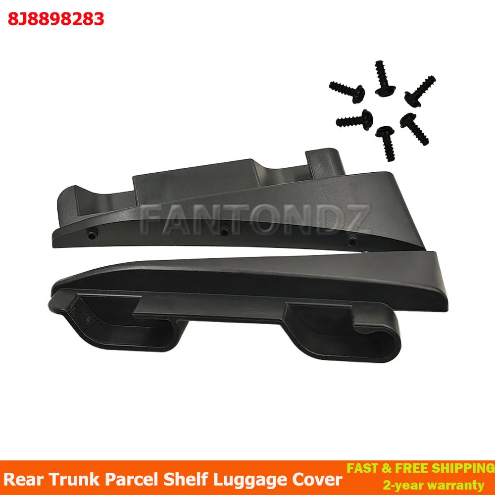 2 pçs prateleira do pacote do carro prateleira traseira c pilar suporte lateral kit de reparo 8j 8898283 Adequado para Audi TT 8J MK2 Coupe 2006-2014