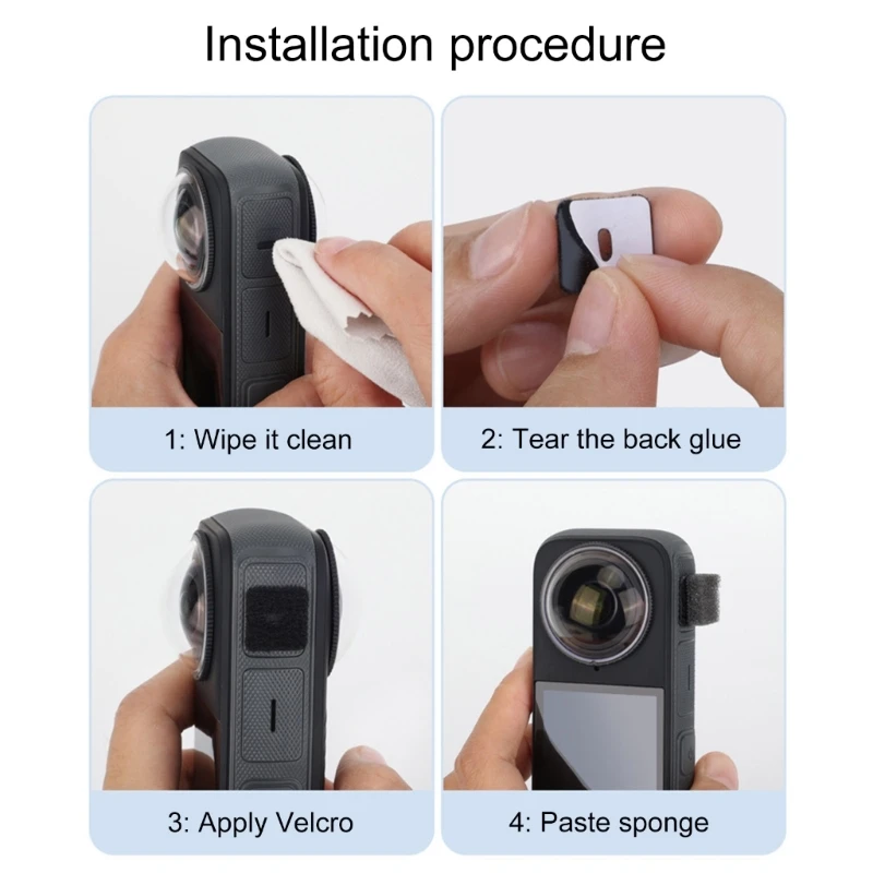 1 Bộ Micro Xốp Tay Mic Bịt Gió Loại Bỏ Tiếng Ồn Chống Gió Xốp Cho Camera Hành Động 360