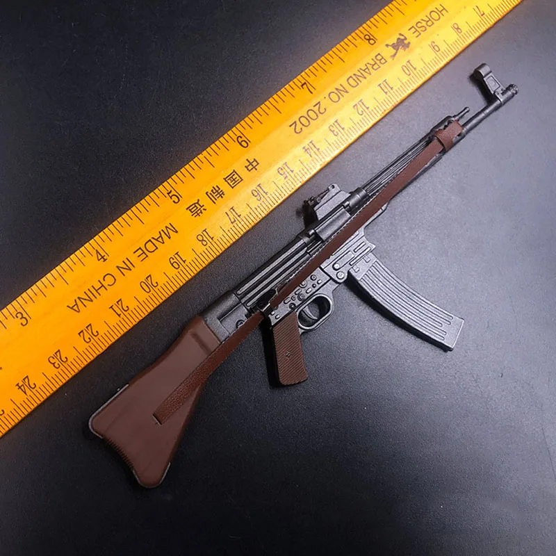 Sturmgewehr 44 1/6 escala alemán MP44 STG-44 Rifle automático de montaje modelo de arma militar para cuerpo de figuras de acción de 12"