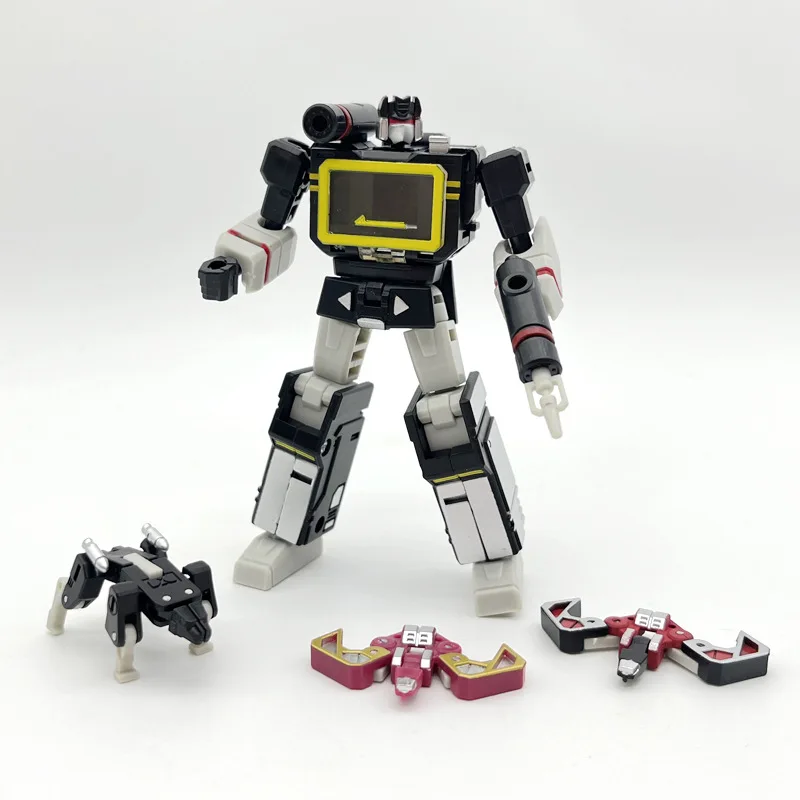 Spot Goods Transforming Toys PocketToys PT04B SoundWave Tape DX9 Mini Small Scale Model Action Figures Collectible Gifts