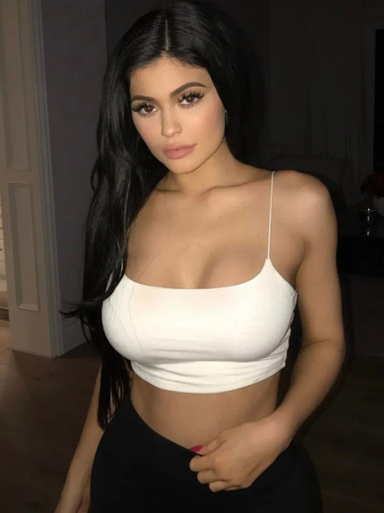 Sexy Tank Top Black Halter Crop Tops Women Summer Camis Backless Camisole Fashion Casual Tube Top Female Sleeveless Cropped Vest