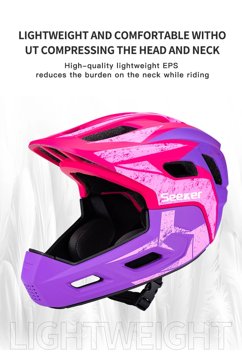 UMUSEEKER Kinder-Fahrradhelm Vollgesichtsschutz für Jungen und Mädchen Laufrad-Sicherheitshelm Baby-Fahrrad-Schutzhelm – Detail 8