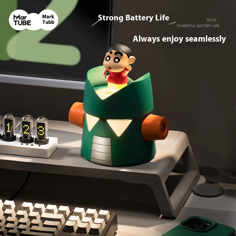 Auf Lager Mark Tubu Crayon Shinchan Kangdam Lautsprecher Chaowan Spaß handgemachte Blind Box Peripherie Spielzeug Geburtstagsgeschenk für Männer