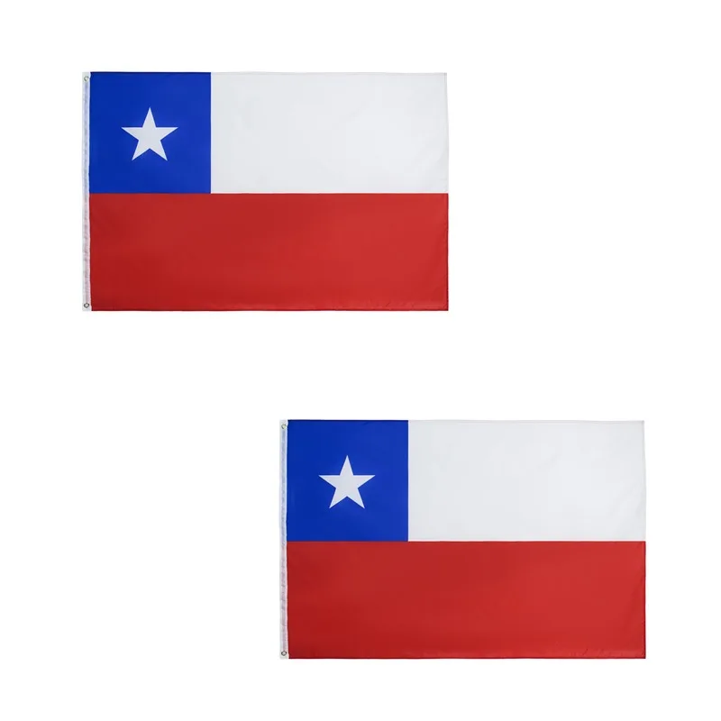 

90x150 CM Chl Cl Chile Flag For Decoration