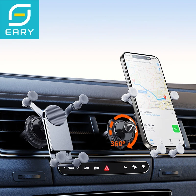 

Eary Car Screen Phone Holder Stand Mount 360°Rotation Bracket for Tesla Model 3 Highland Y Car Accessories Universal for iPhone