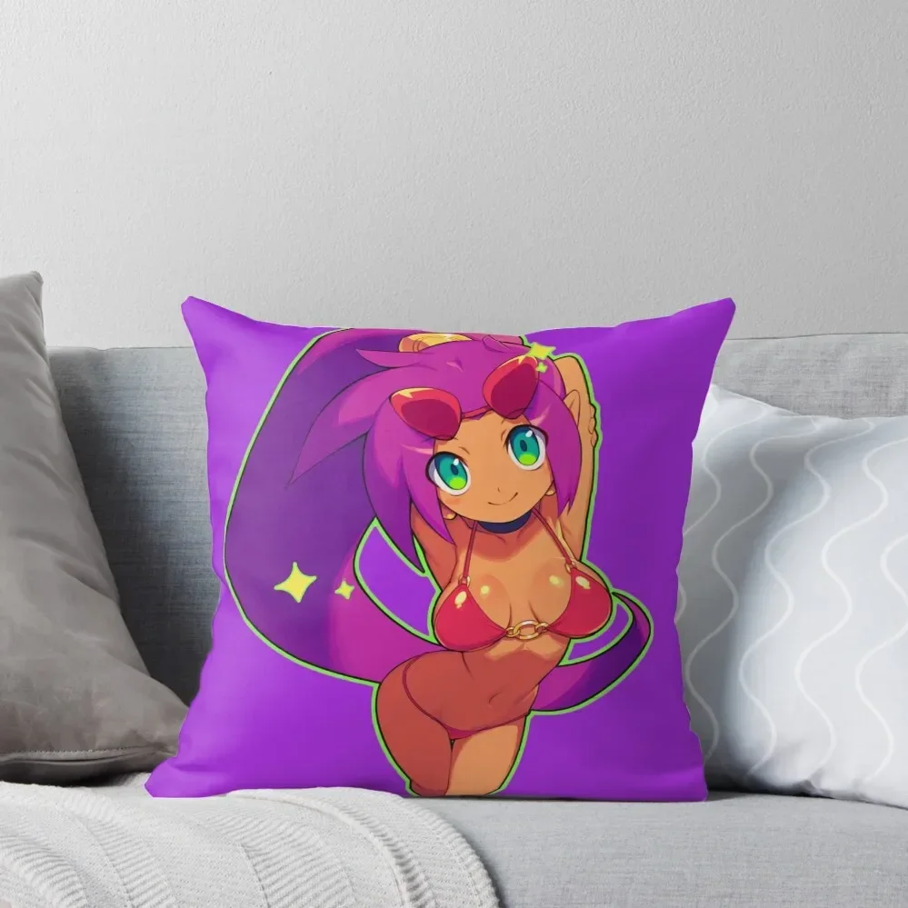 Beach Shantae Throw Pillow christmas decorations 2025 Decorative Sofa Cushions Cushions Cover pillow