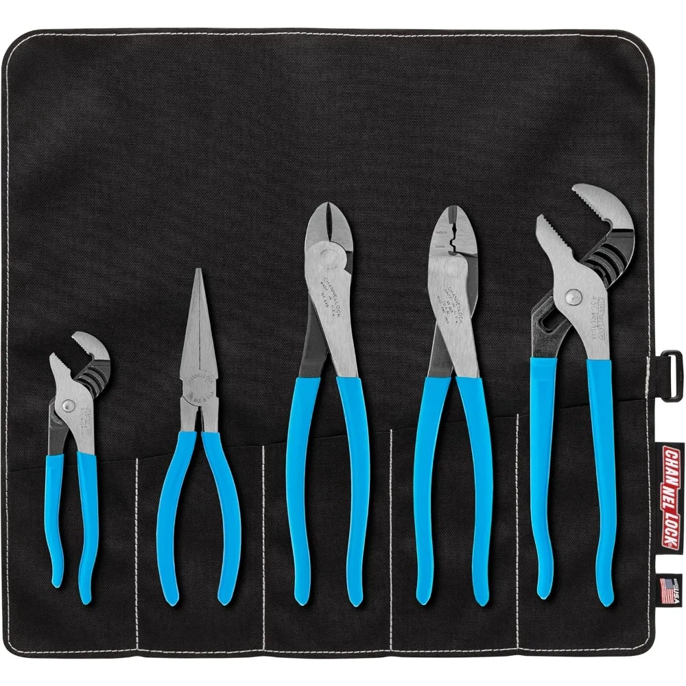 

Набор плоскогубцев TOOL ROLL-52 с рулоном инструмента, 5 предметов