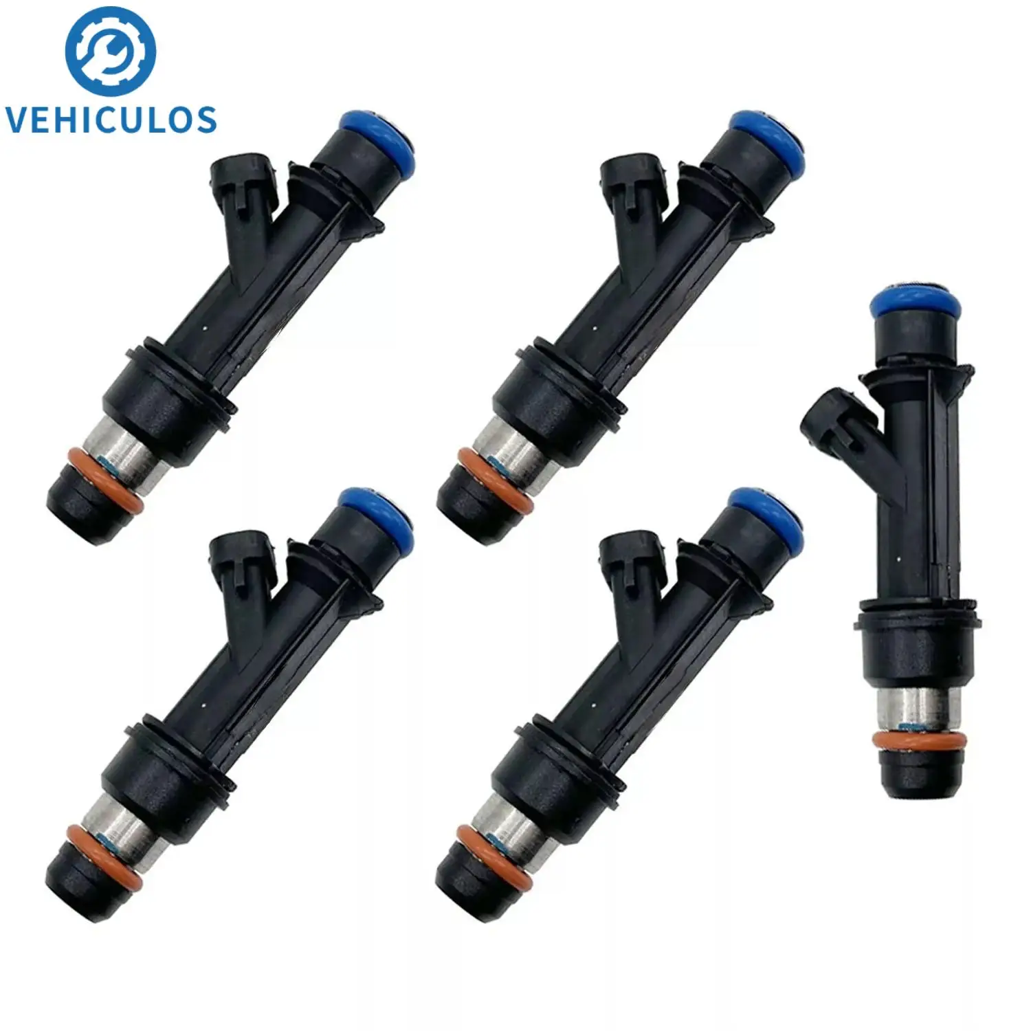 

5PCS Fuel Injector 12589465 For Chevrolet Colorado 2004-2007 3.5L 3.7L I5 For ​Hummer 2006-2007 H3 3.5L 3.7L I5 For Isuzu 2006