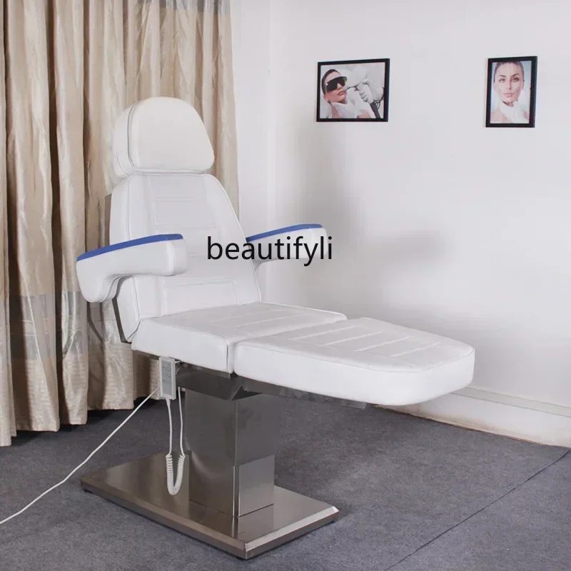 Electric Beauty Bed Beauty Chair Stainless Steel Minimally Invasive Plastic Bed Tattoo Tattoo Bed