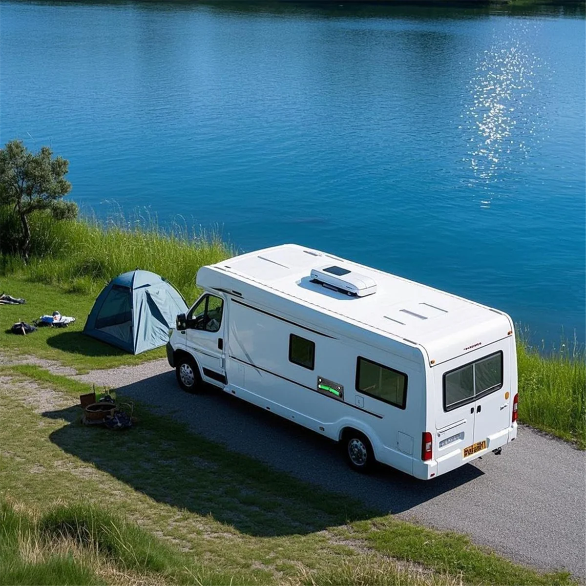 AA98 RV Level Bubble Graduated Scale Stick on Leveling System,High Visibility Bubble for ,Trailer,Caravan & RV 2 Pack