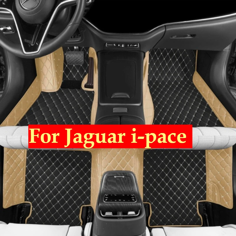 

Custom Car Floor Mats For Jaguar i-pace 2018-2020-2025 LHD RHD All Weather Auto Accessories Foot leather Carpets Fashion Rugs