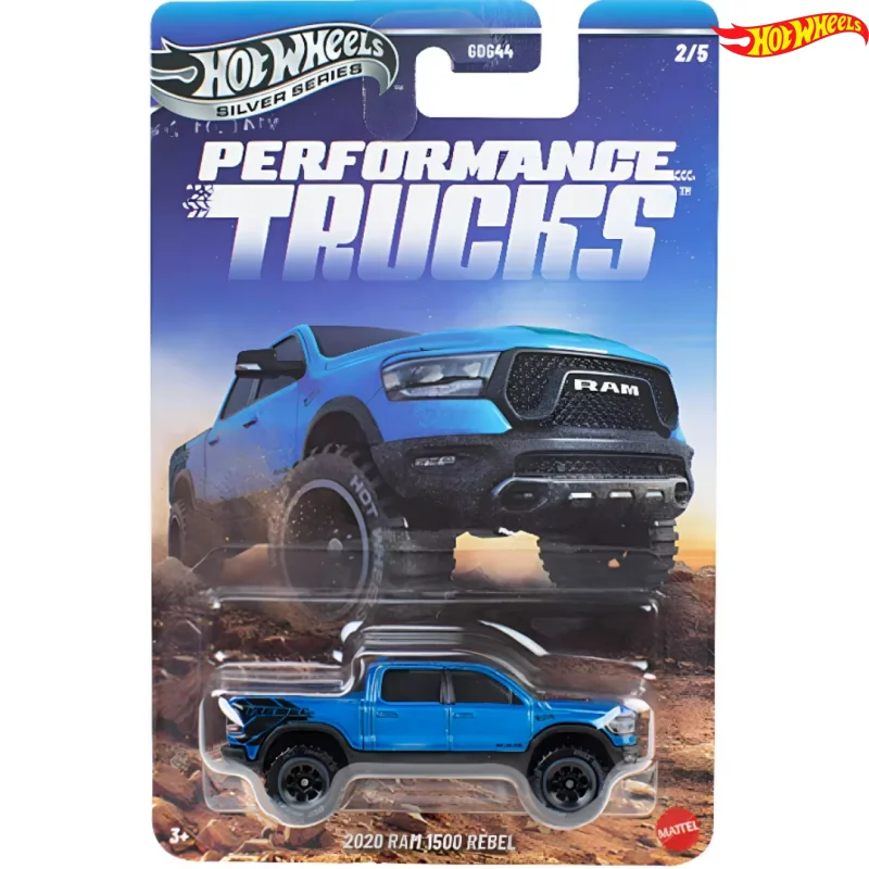 Camionetas Hot Wheels Performance Trucks Silver Label Todoterreno, Ford Bronco Raptor, Dodge Ram, Modelo de Auto Coleccionable Premium, Regalo