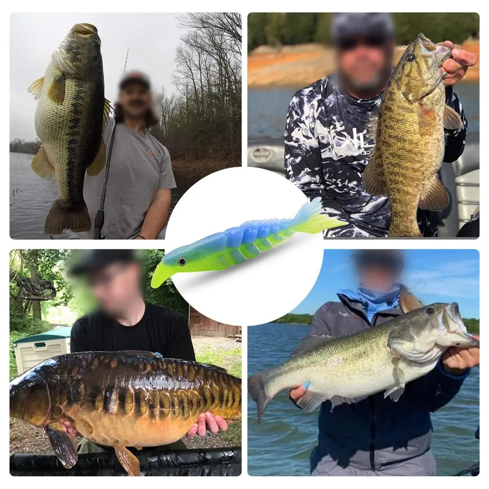 Soft Lures com vários segmentos