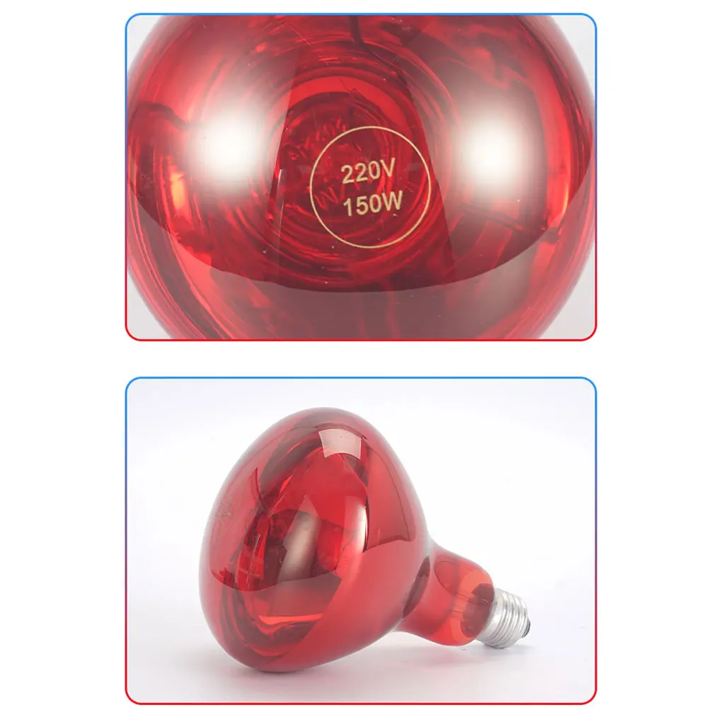 ガラス赤外線ライトランプ,鉛フリー溶接技術,スパビューティー,ヘアケア,150W