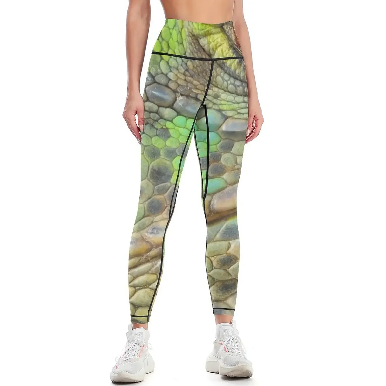 

Iguana Eye Leggings Women's sports pants Sports pants woman legging gym Fitness's gym clothes Womens Leggings