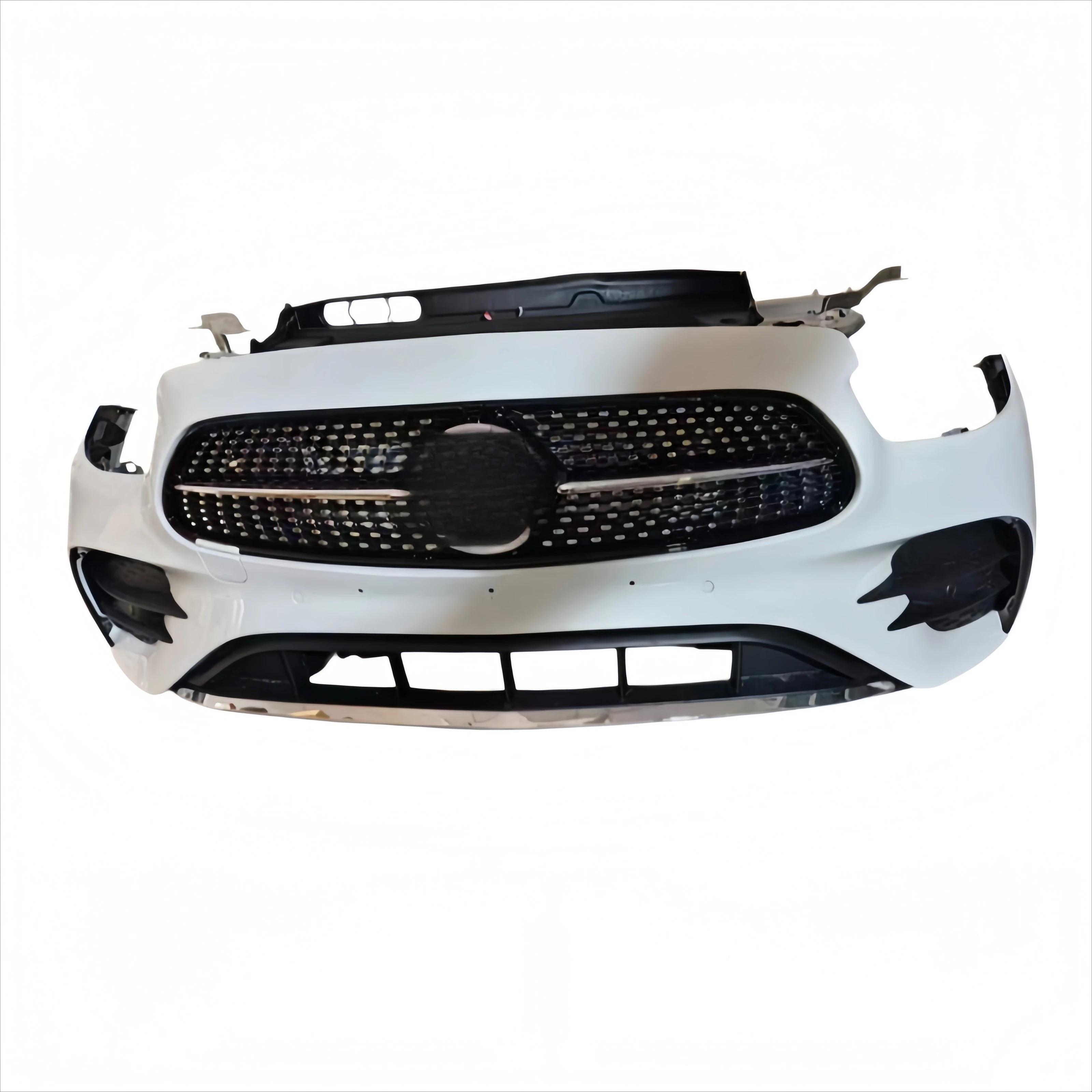 Nose CutUsed Plastic Sport Front Bumper With Cooling For E-Class W213 W238-Self-Adhesive Universal Fit Replacement Part