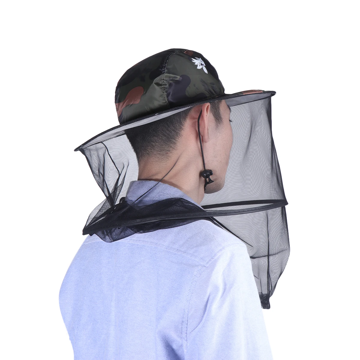 

Outdoor Anti-Mosquito Hat Breathable Fishing Sunscreen Net Face Camping Mountaineering