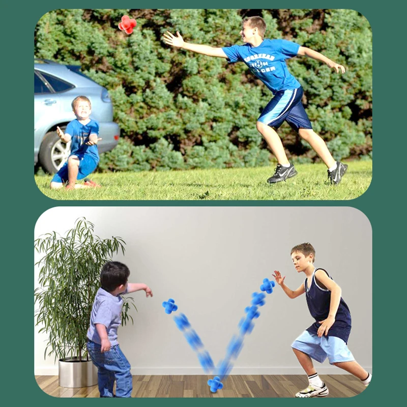 Pelota de reacción hexagonal, pelota de entrenamiento de agilidad para baloncesto, fútbol, coordinación para niños y adultos, pelota de entrenamiento deportivo para reflejos