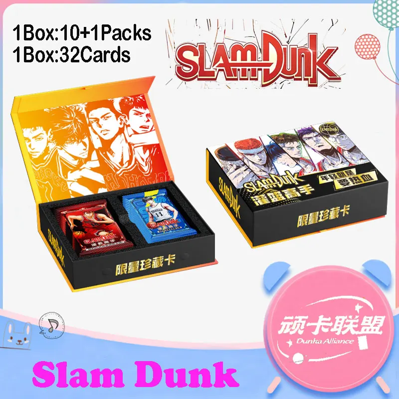 2024 New Bargain Price Slam Dunk Collection Card Japanese Anime Hanamichi Rukawa Booster Box CCG TCG Doujin Toys And Hobby Gift