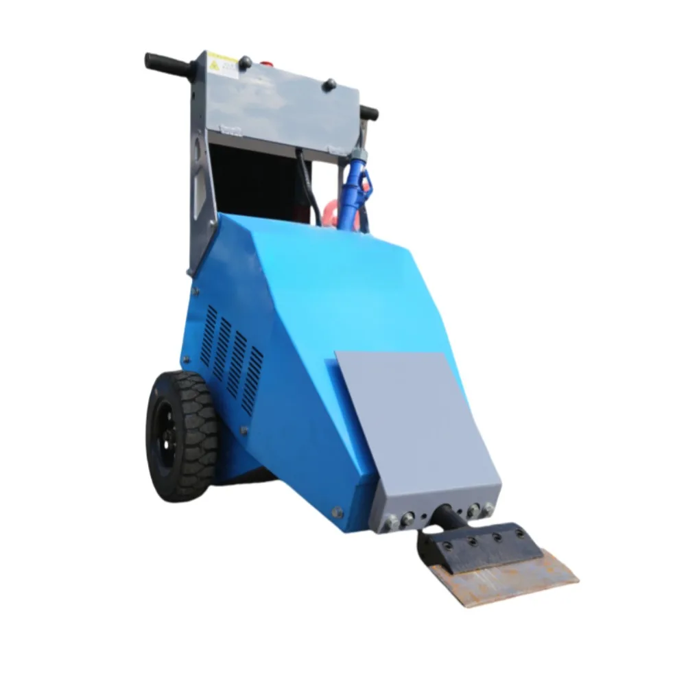 Manual self-propelled chipper for surface removal