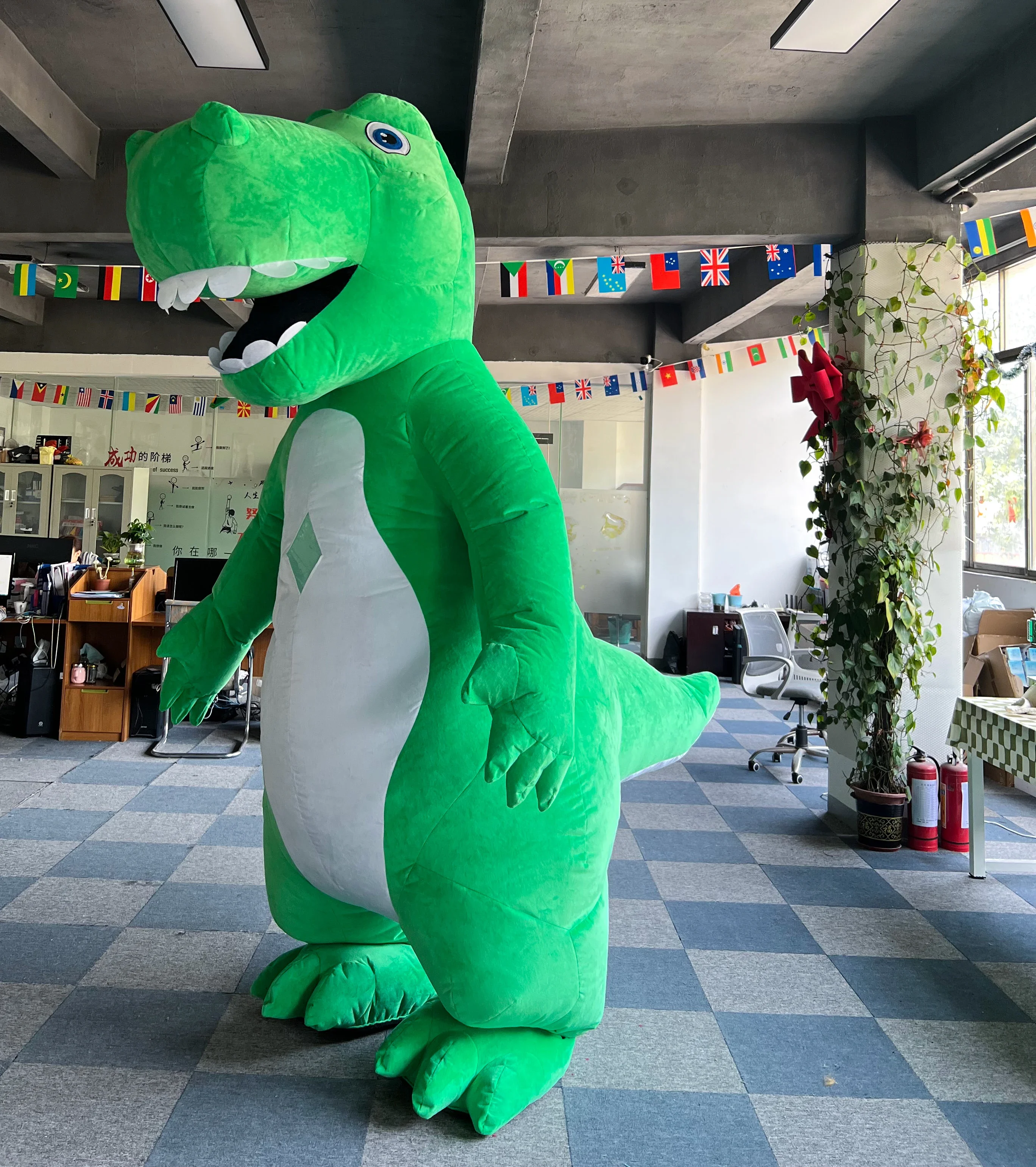 Unisex Plush Inflatable Dinosa - đánh giá và giá Inflatable Dinosaur Costume Adult