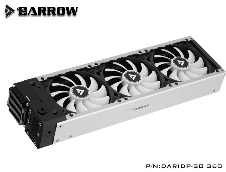 Barrow 360Mm Radiator + 17W Pwm Pomp + Ventilator Geïntegreerde Itx Case Integratie Oplossing Koper Waterkoeling Vloeistof warmte DARIDP-30