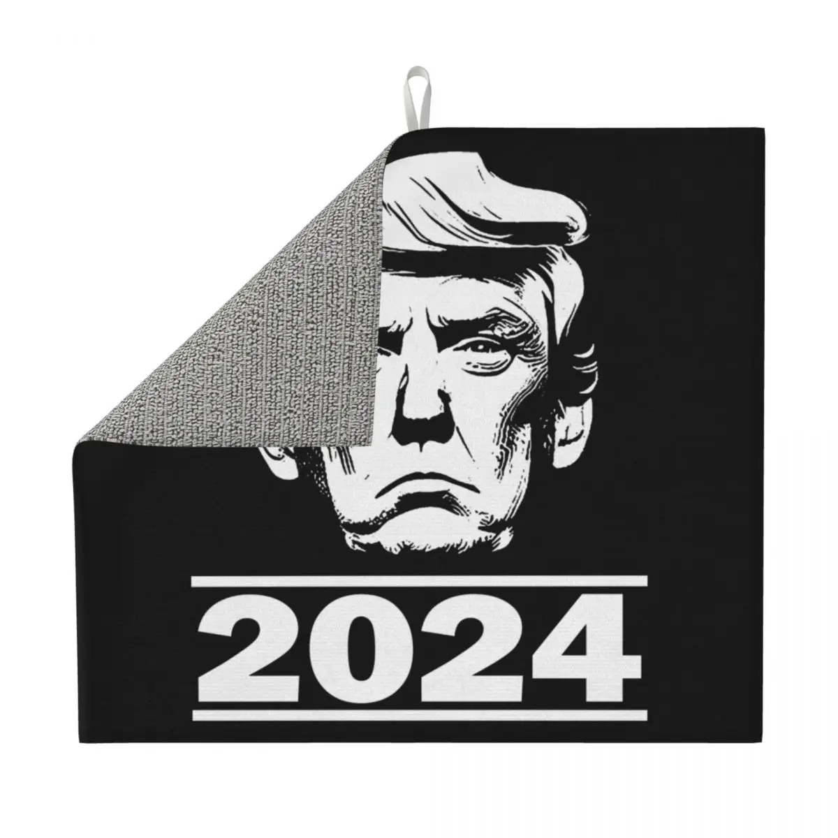 Trump 2024 US Dish Drying Mat for Kitchen Absorbent Quick Dry Microfiber Dishes Drainer Pads