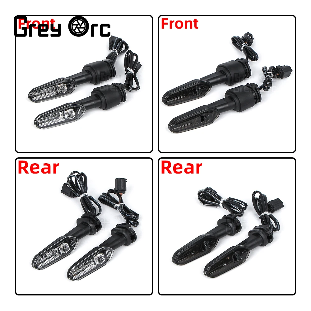 For Yamaha YZF-R3 YZF R3 2020-2021 2022 2023 Front Rear LED Turn Signal Light 340mm 570m Flasher Indicator Blinker Lamp